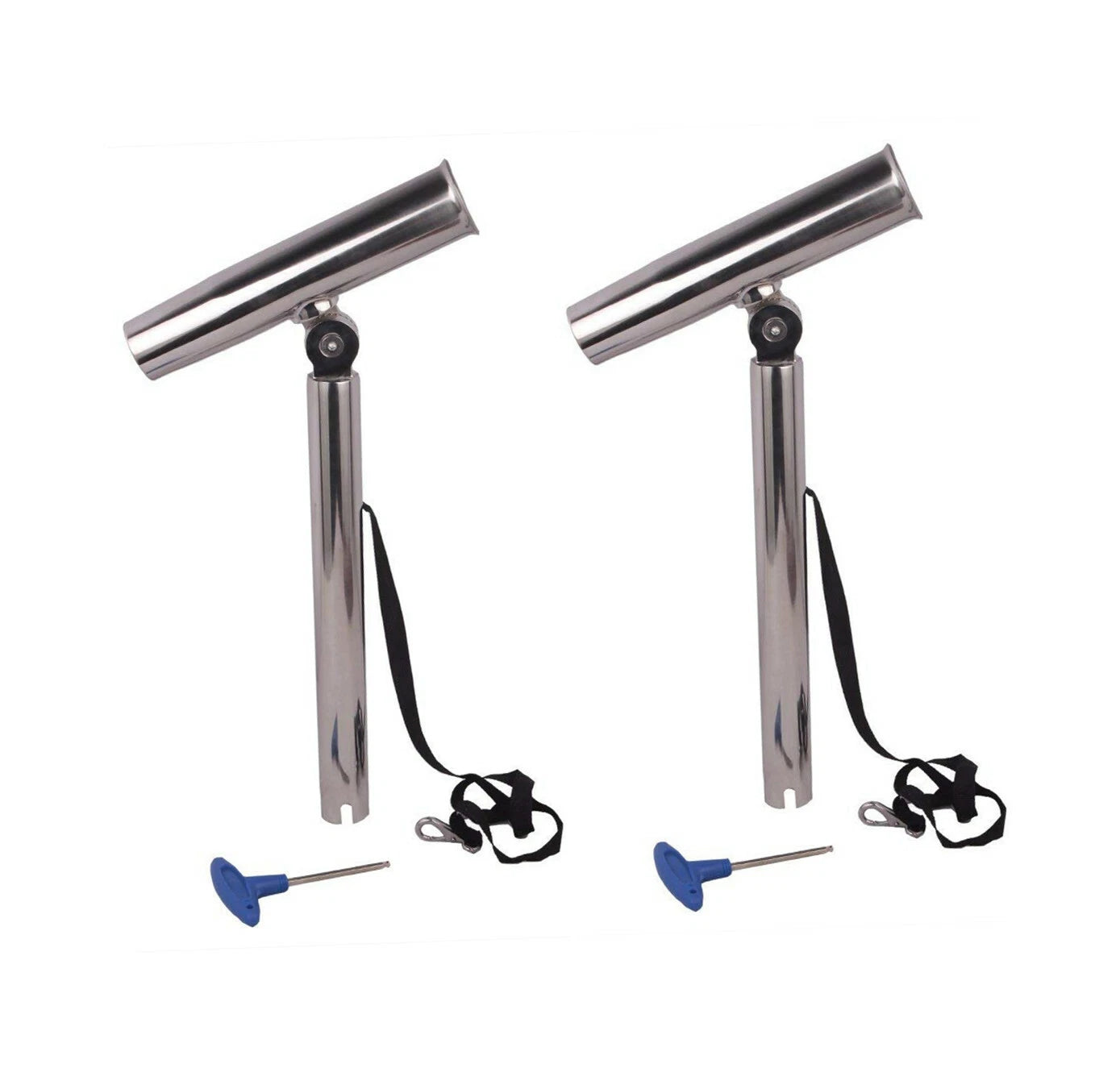 Marine Boat Fishing Rod Holder Outrigger Stainless Steel 10" Pod