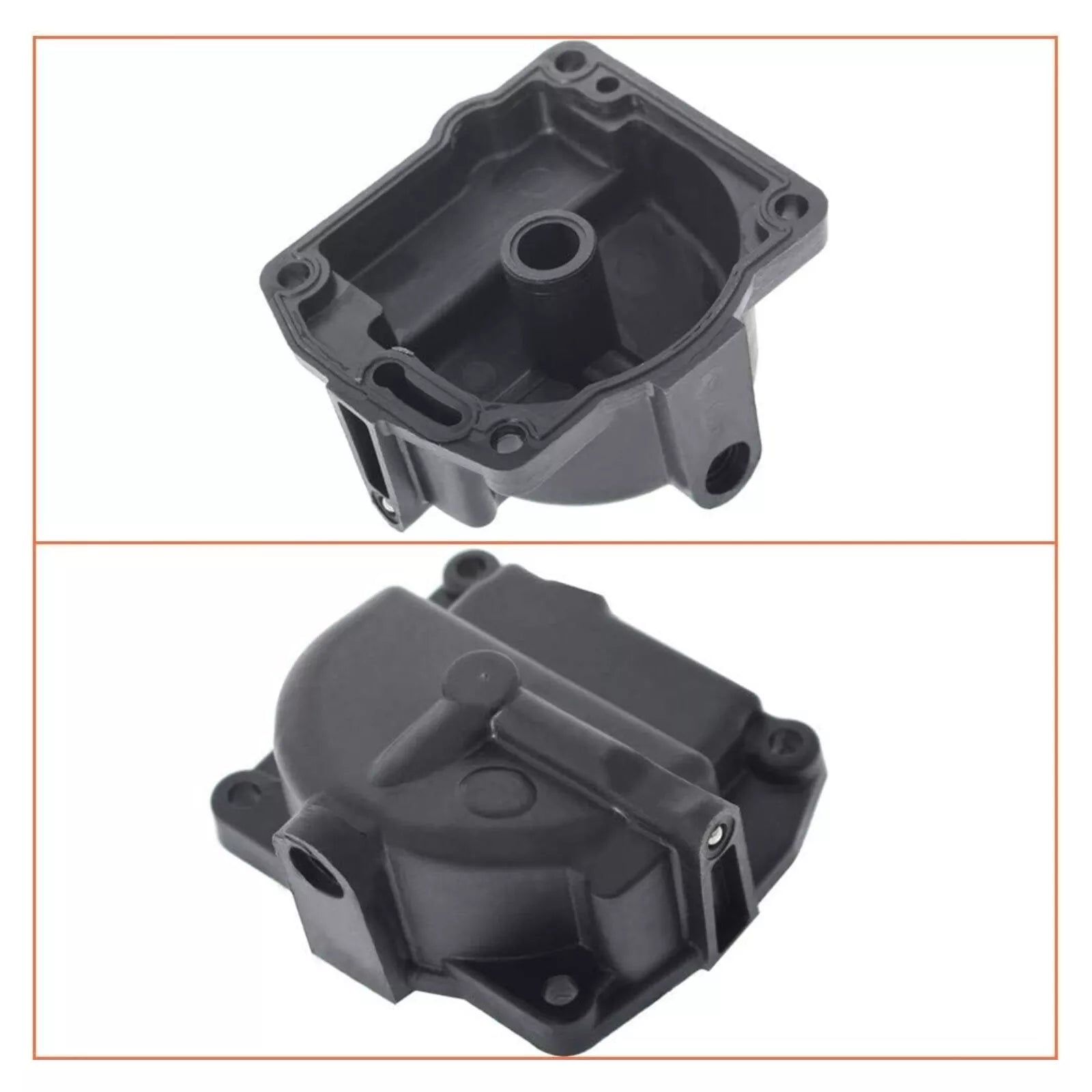 2pcs Carburetor Float Bowl Chamber for Johnson/Evinrude 0433000/766418/343870