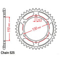 SuperSprox Chain Sprocket for Suzuki GSX-S750 (2017–2021)