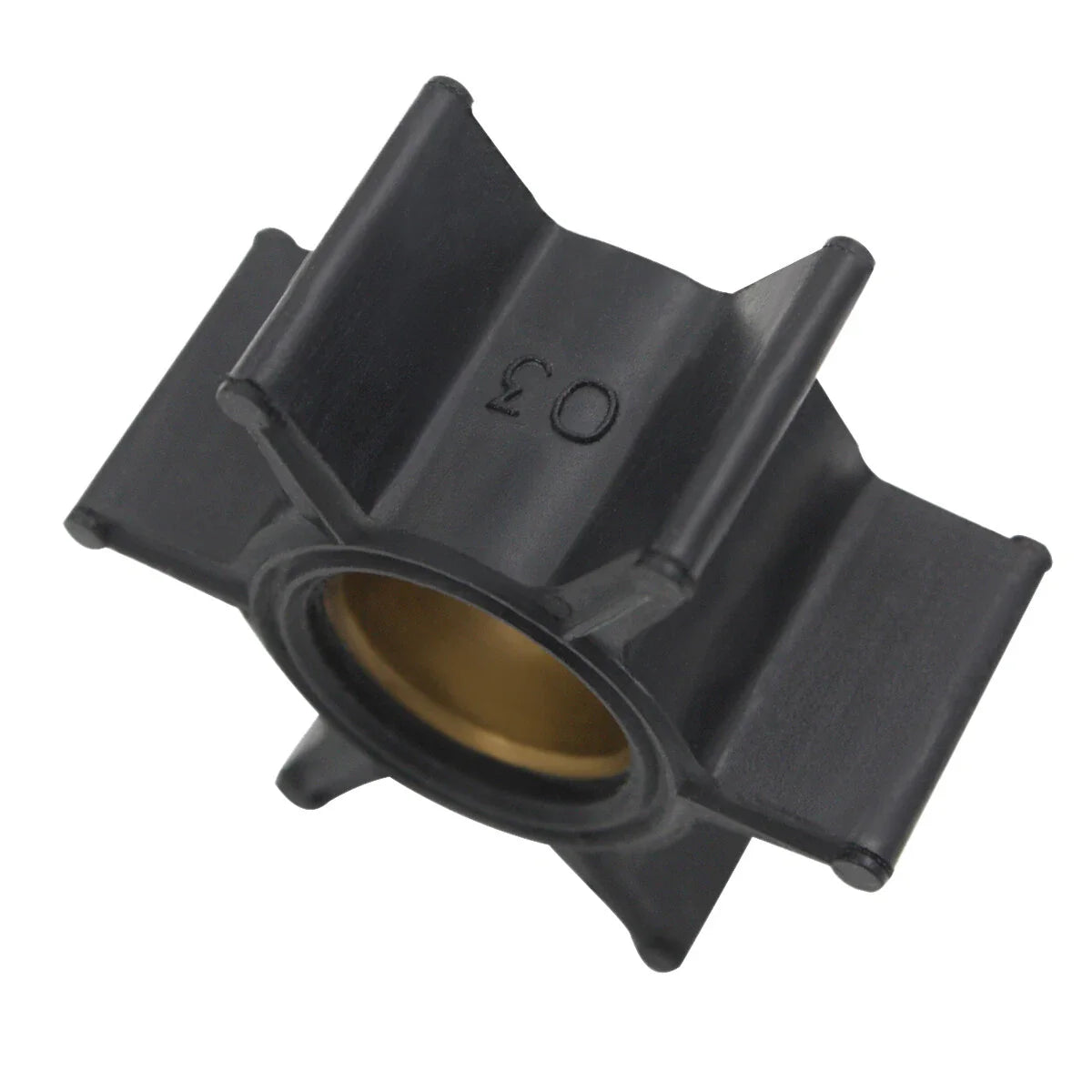 Water Pump Impeller & Key for Mercury Outboard 4-9.8HP (4/4.5/6/7.5)