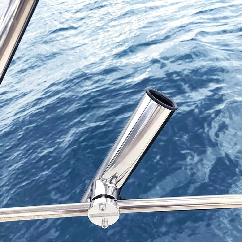 Marine Boat Fishing Rod Holder 316 Stainless Steel Clamp-on for Kayak/Truck