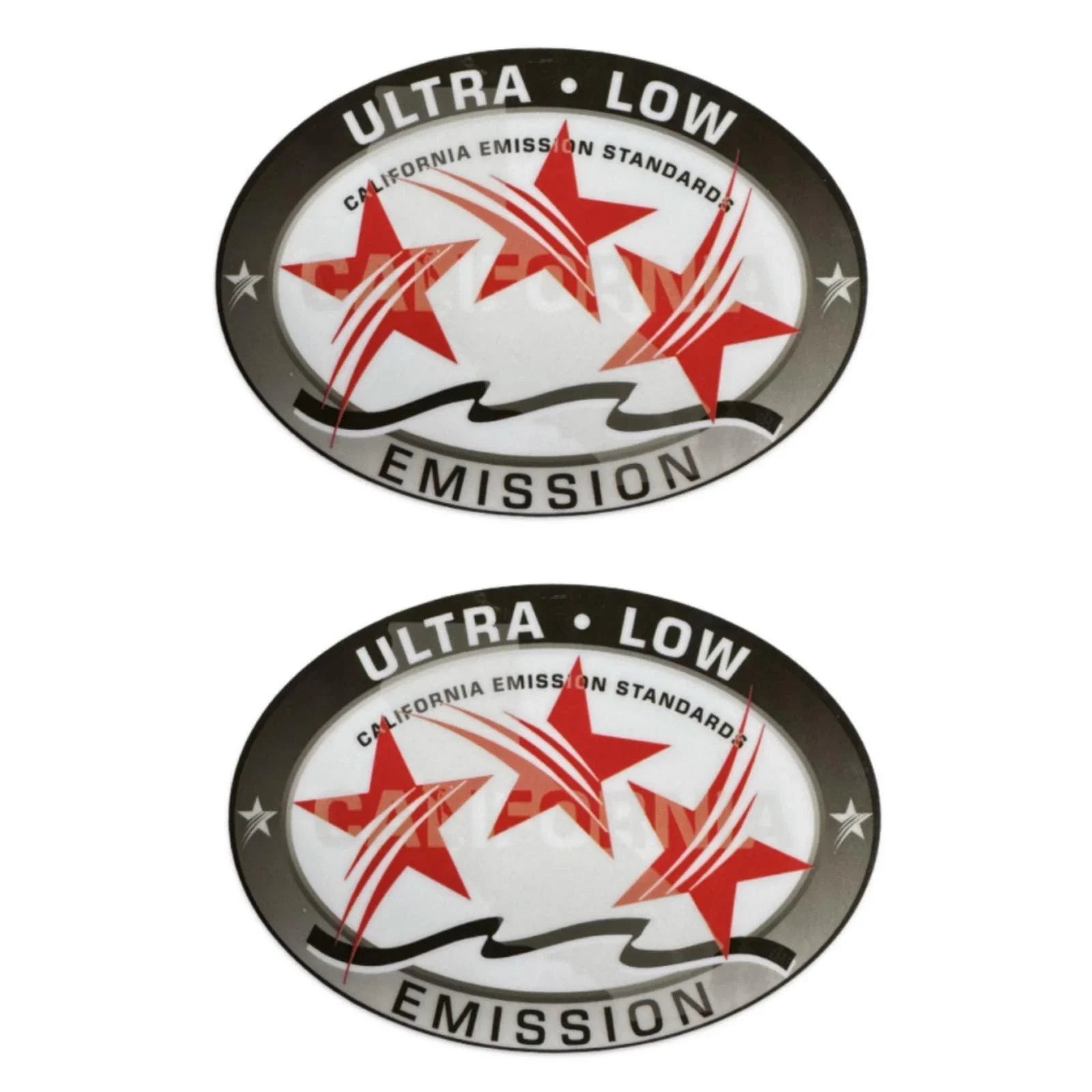 3 Star Ultra Low Emission Sticker Decal for Mercury/Honda - 2PCS