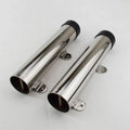 Stainless Steel Boat Fishing Rod Holder Side Mount Transom Rack