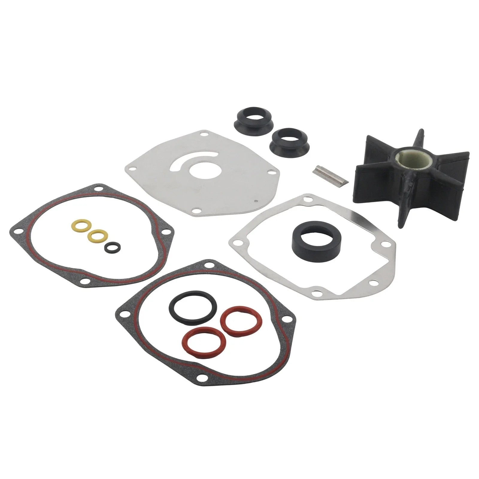Water Pump Impeller Repair Kit for Mercury Marine 47-43026T Series (40-60HP)