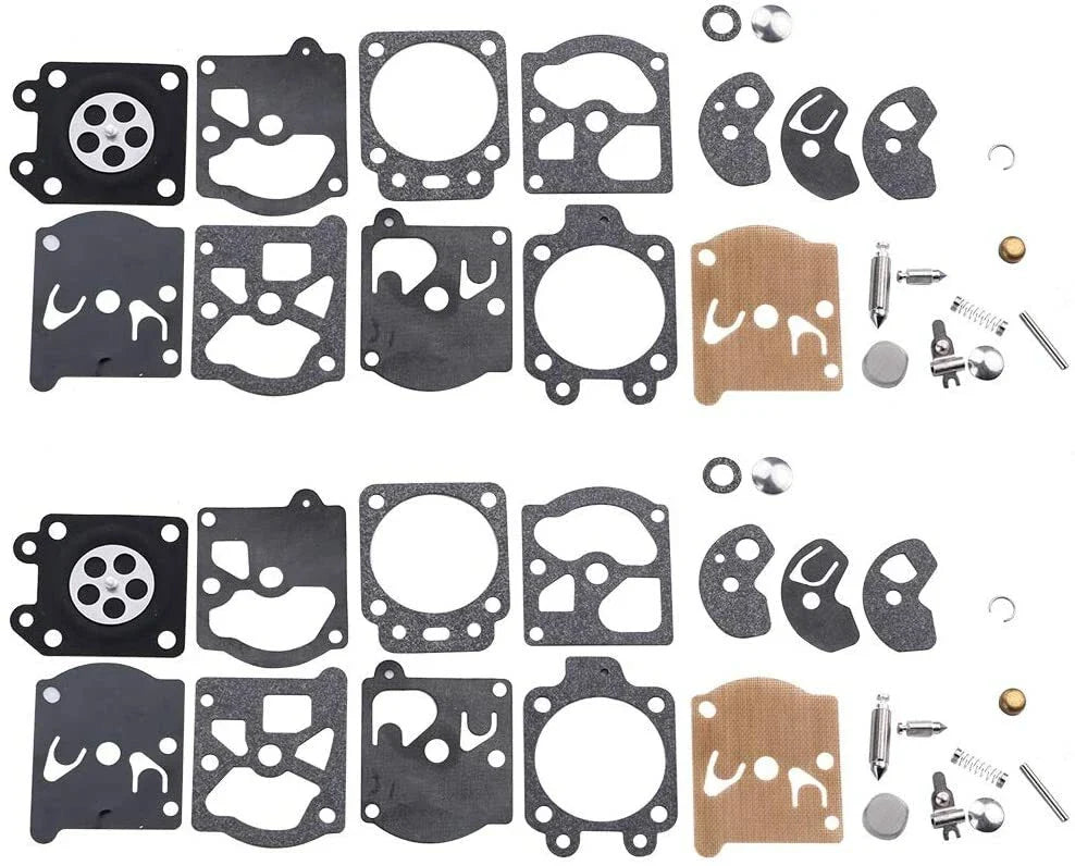 2 Pack Carburetor Rebuild Kit for CRAFTSMAN 358.355162 Chainsaw
