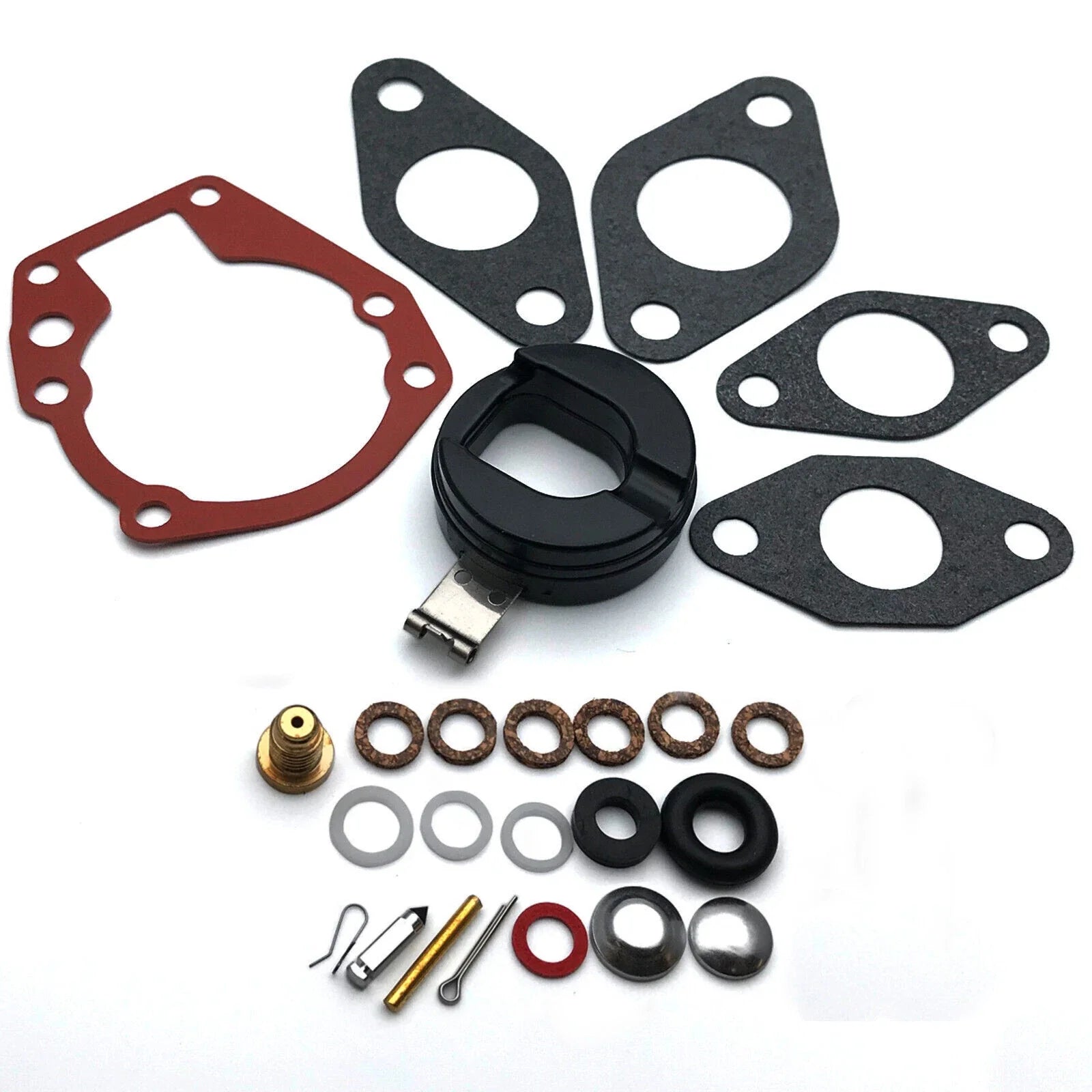 Carburetor Kit & Float for Johnson/Evinrude 1.5-6HP (All Models)