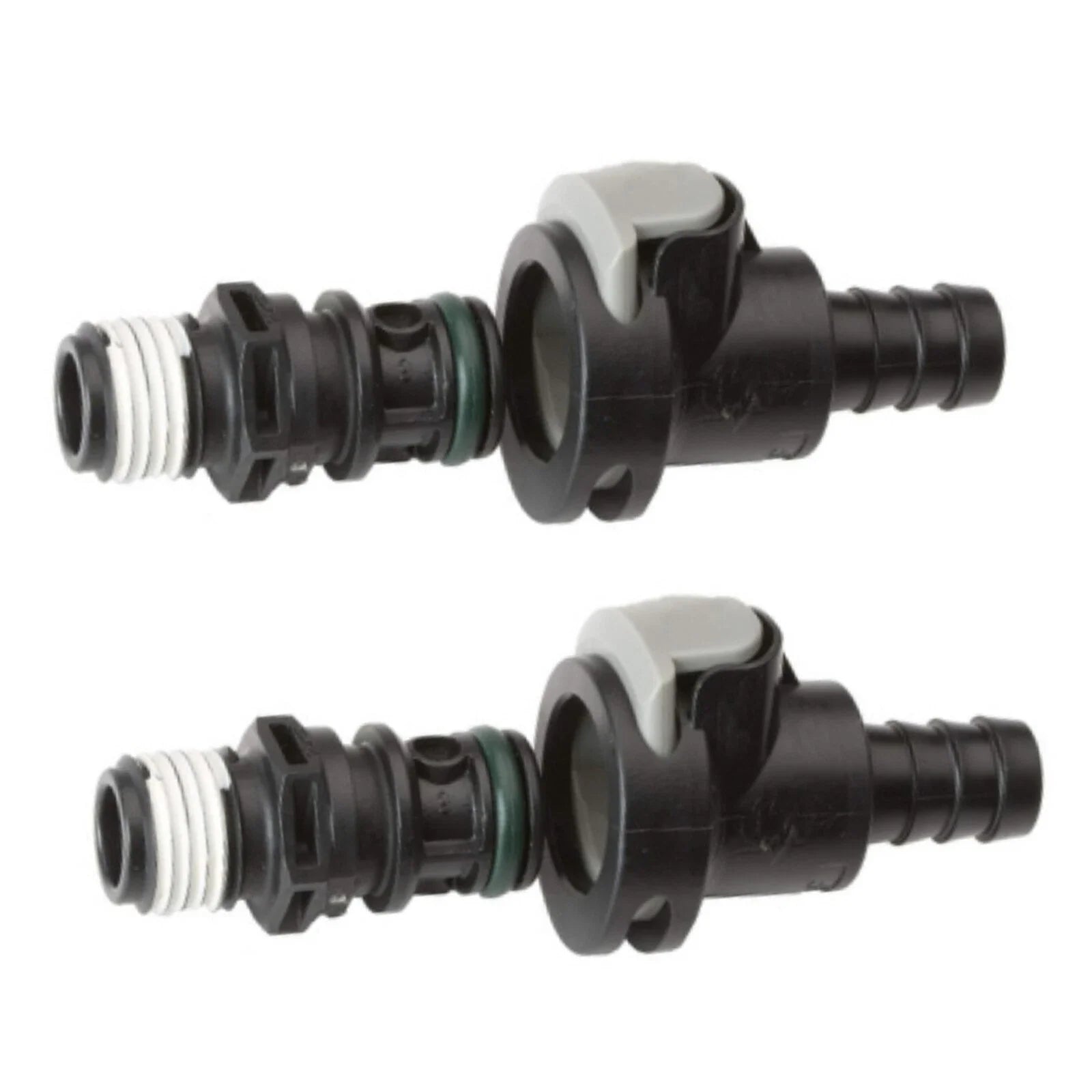 2 PACK Universal Male/Female Sprayless Connector with Thread Sealant