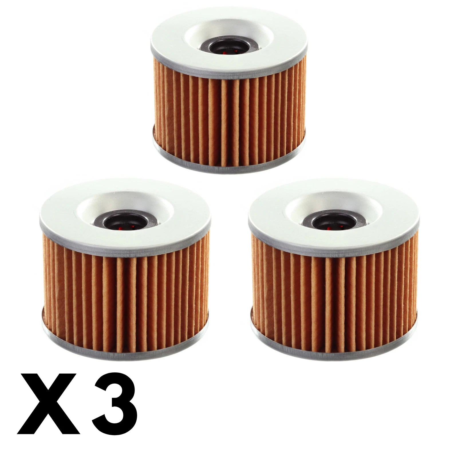 3 Pack Whites Oil Filter for Honda CB750K 750 Four 1979-1980