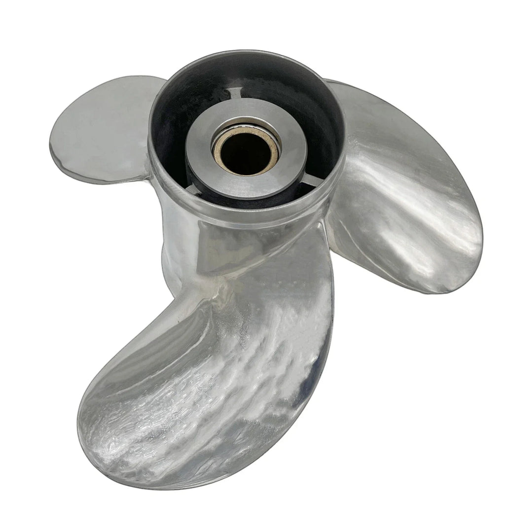Propeller 13 1/2x14 for MERCURY Outboard 15 Tooth 3-Blade Stainless Steel