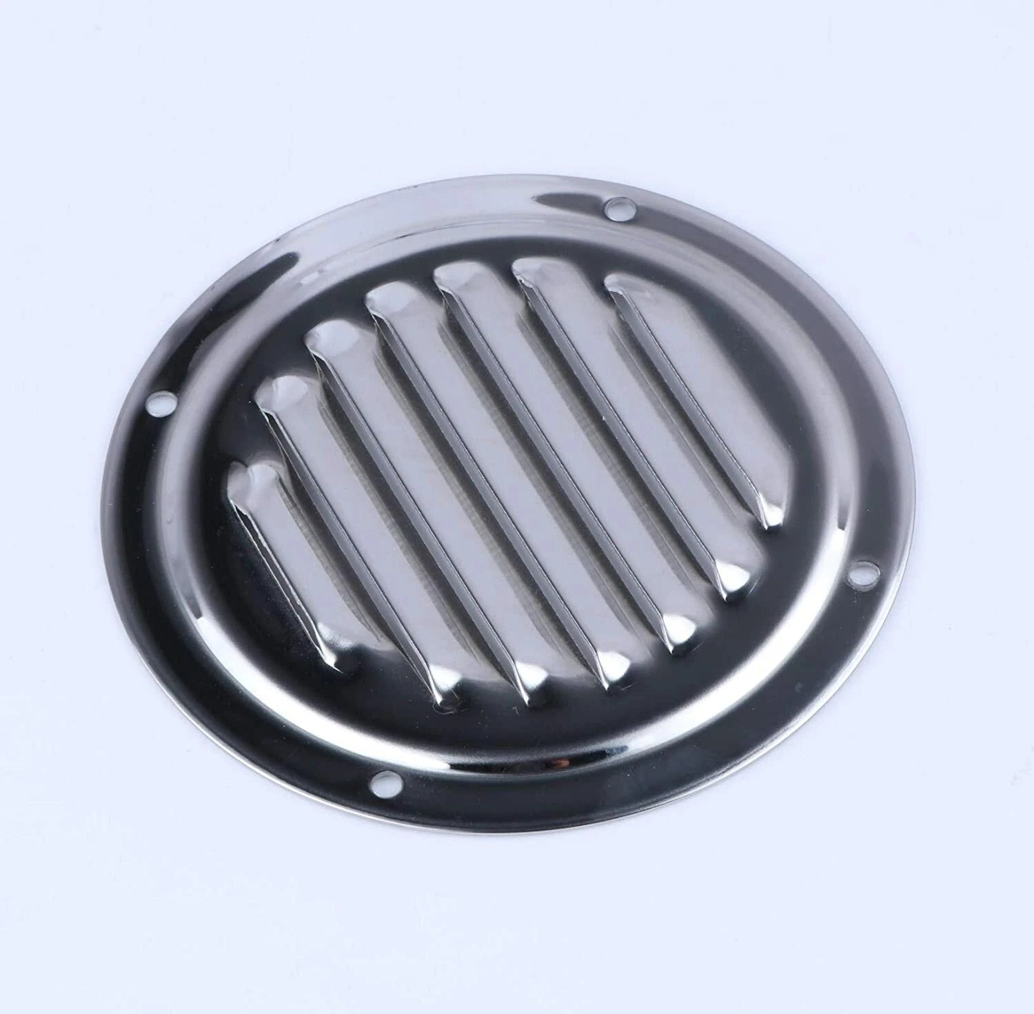 Stainless Steel 4" Round Louvered Vent for Marine Boat