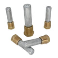 Yanmar Pencil Zinc Anode Kit for 6LP/6LY/4LHA Inboard (40-60HP)