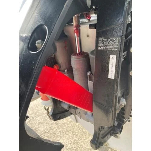 Outboard Tilt/Trim Motor Support Trim Lock for High Horsepower Outboards