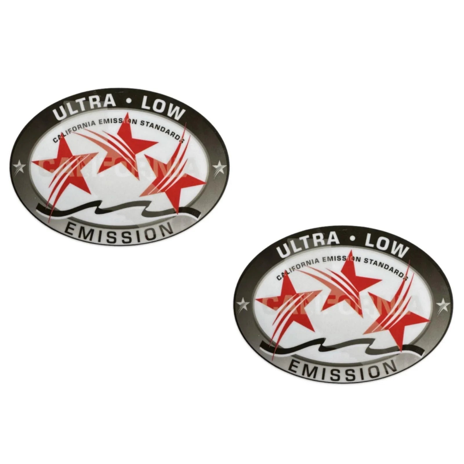 3 Star Ultra Low Emission Sticker Decal for Mercury/Honda - 2PCS