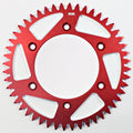 RK Alloy Racing Red 49T Rear Sprocket for Honda CRF150F 2019-2018