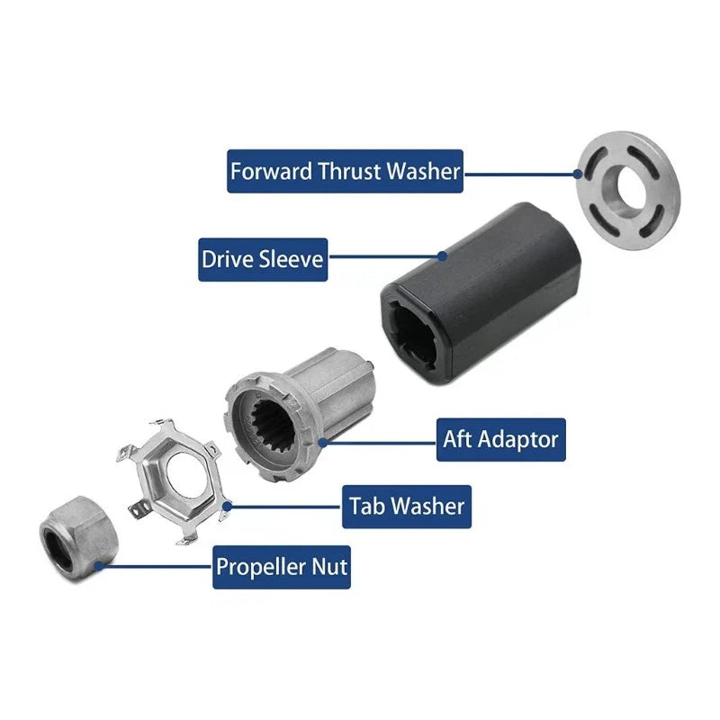 Propeller Hub Kit for Mercury Mercruiser Boats (Flo-Torq II)