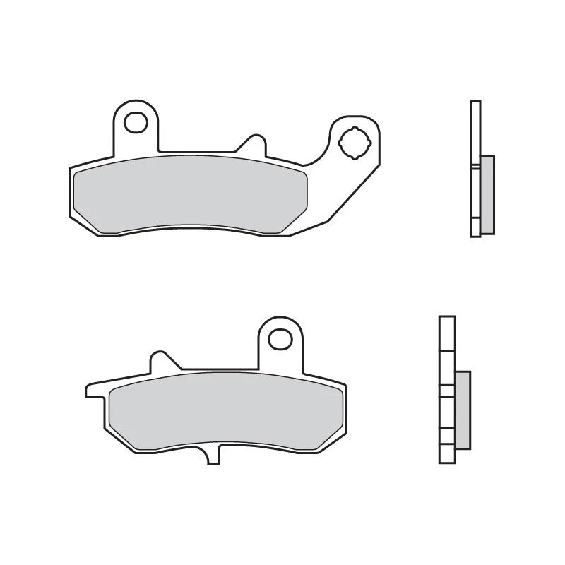 Brembo Rear Brake Pads for Suzuki RG 125 U Wolf Naked (1992–1994)