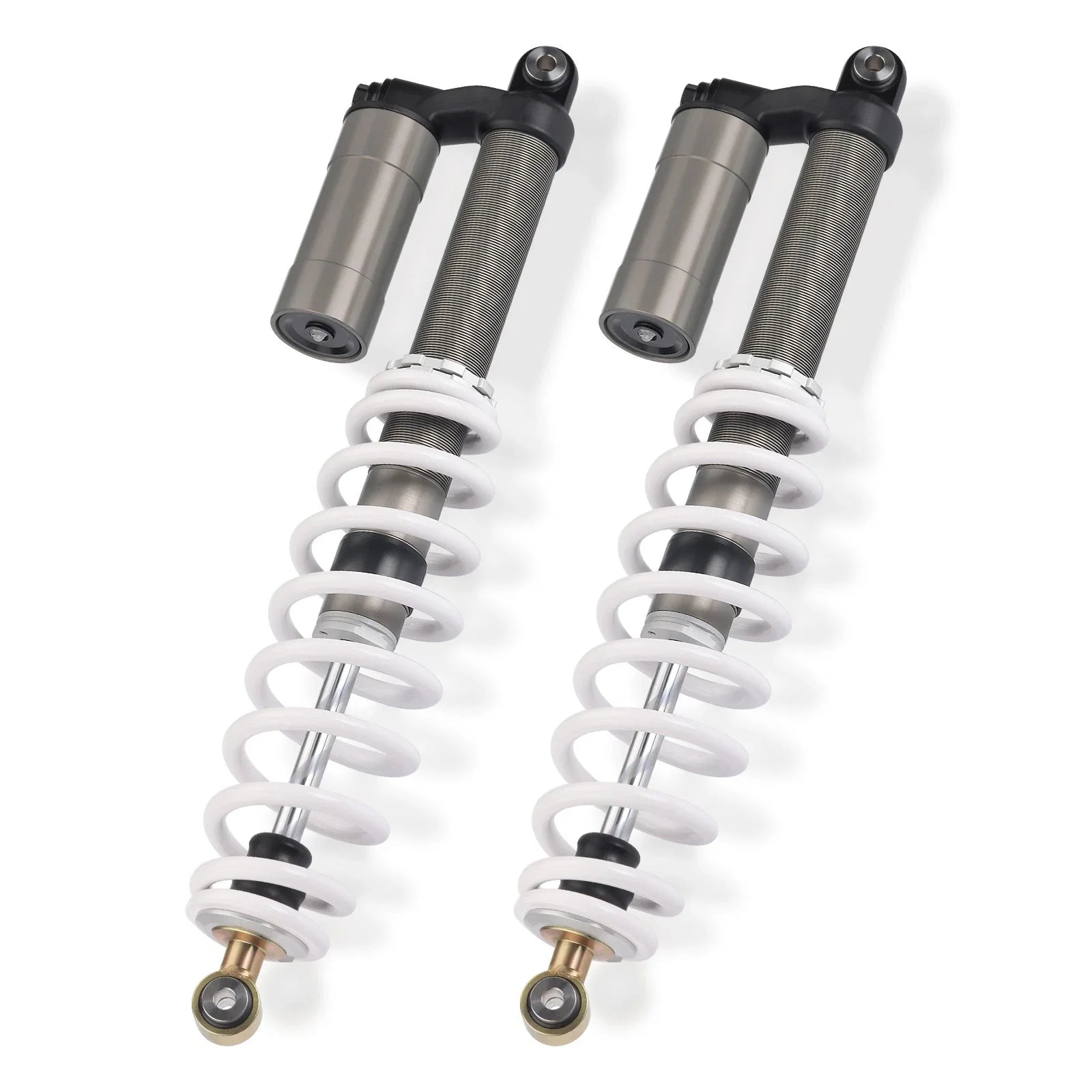 White Rear Shock Coilover for Polaris RZR S 800 2009-2012