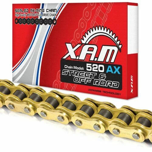 XAM Chain X-Ring Gold for Suzuki SP500 (1981–1983)