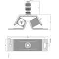 Yanmar Marine Diesel Engine Mount 75Kg for 3YM30/3GM30F