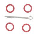 Lower Gearcase Propeller Shaft Oil Seal Kit for Yamaha 2-Stroke 25/30HP