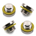 4 PCS Marine Drain Plug Screw Kits for Mercury Mercruiser 10-79953Q2