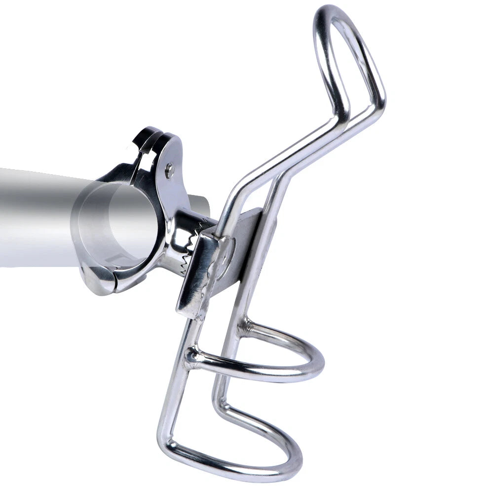 Stainless Steel Fishing Rod Holder Side Mount for 32mm Rail Tube
