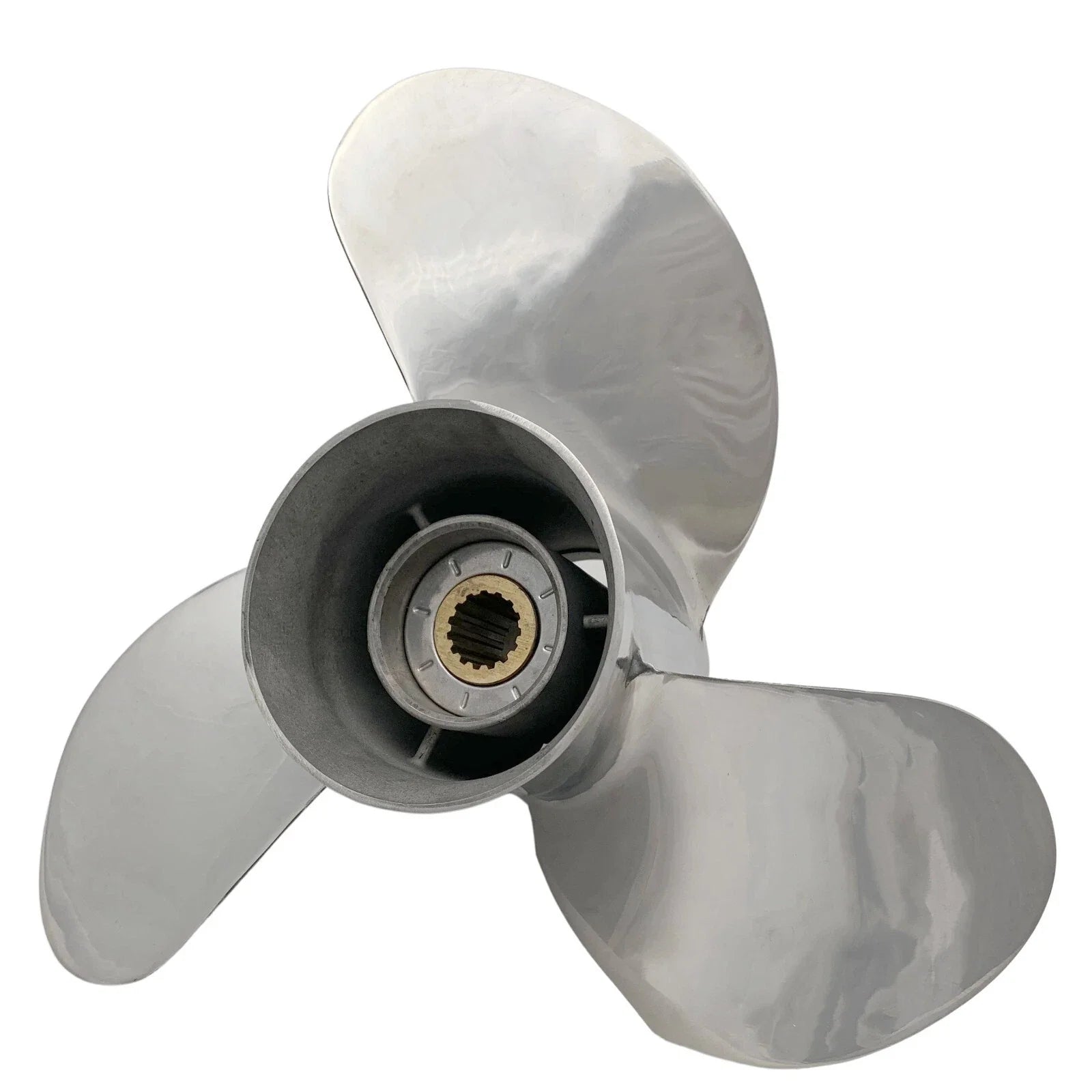Boat Propeller 13 1/4X17 for Yamaha 25-60HP Stainless Steel 15 Tooth