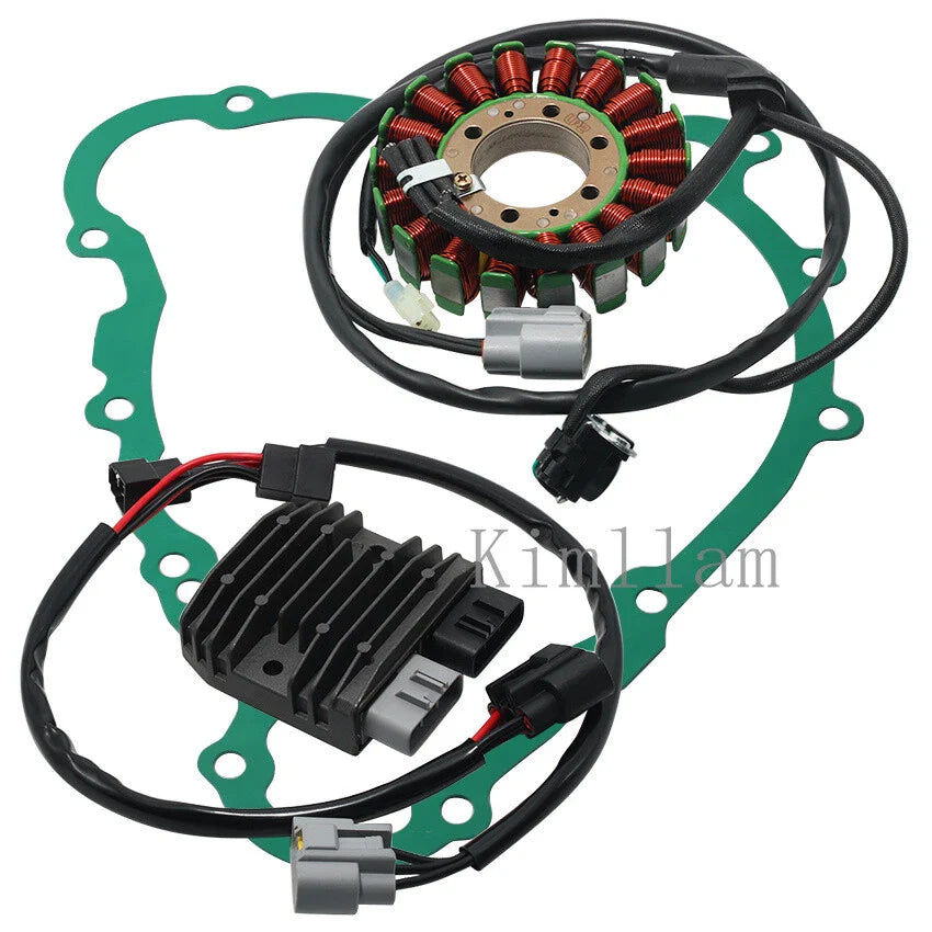 Stator Coil, Regulator Rectifier, Gasket for Triumph Street Triple 675 R 2013-2016