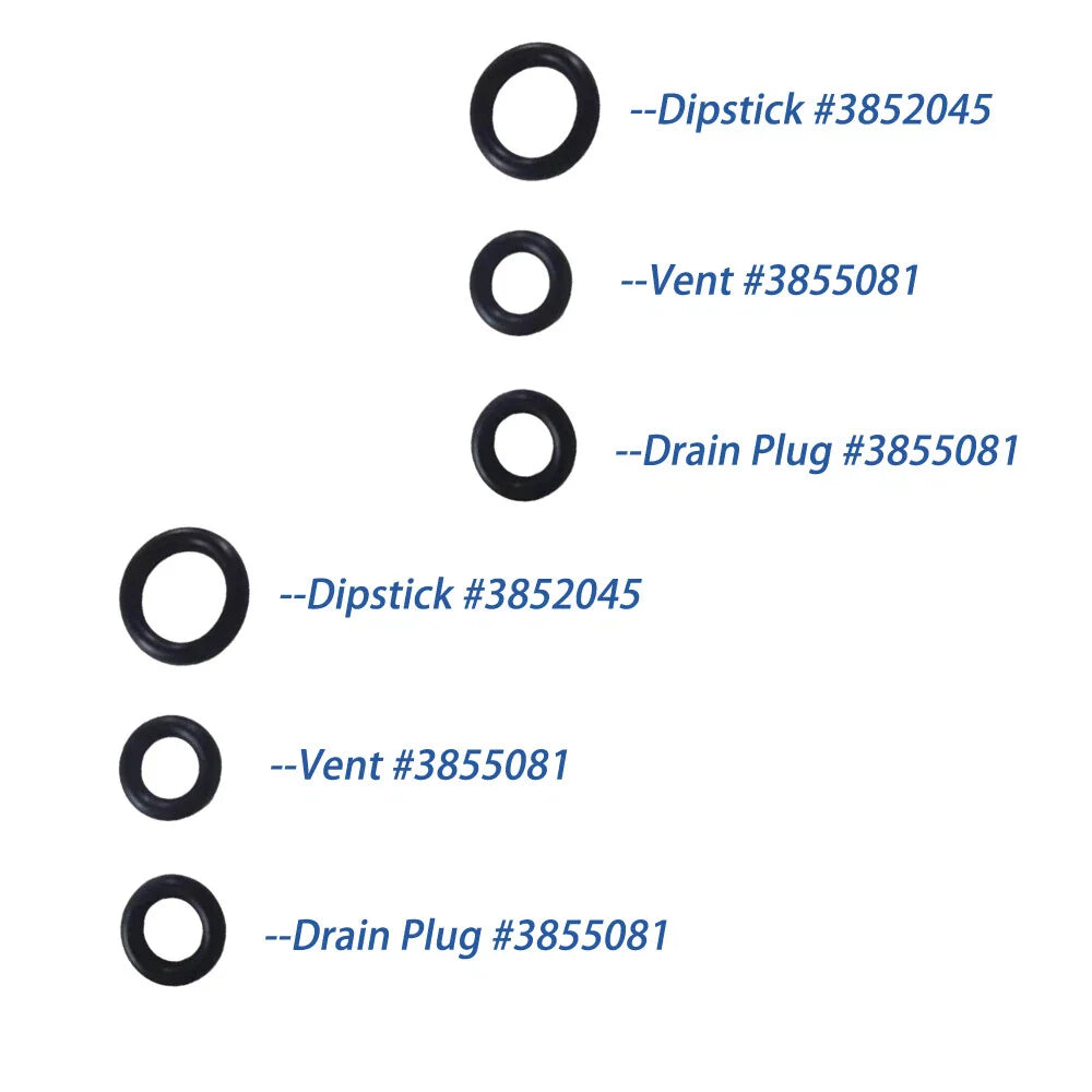 Volvo Penta Duoprop Gearlube Orings for DPS-M Drive 2Pcs