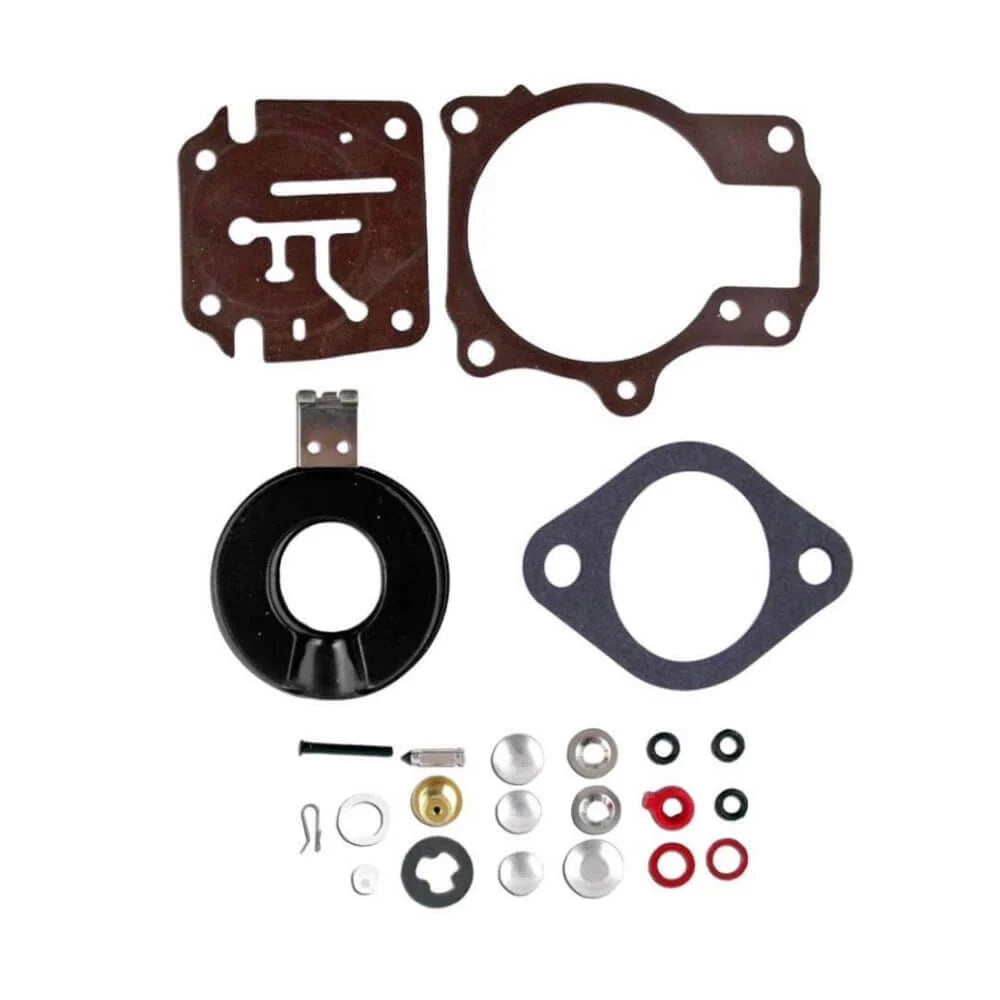 Carburetor Rebuild Kit w/ Float for Johnson/Evinrude 65-75HP