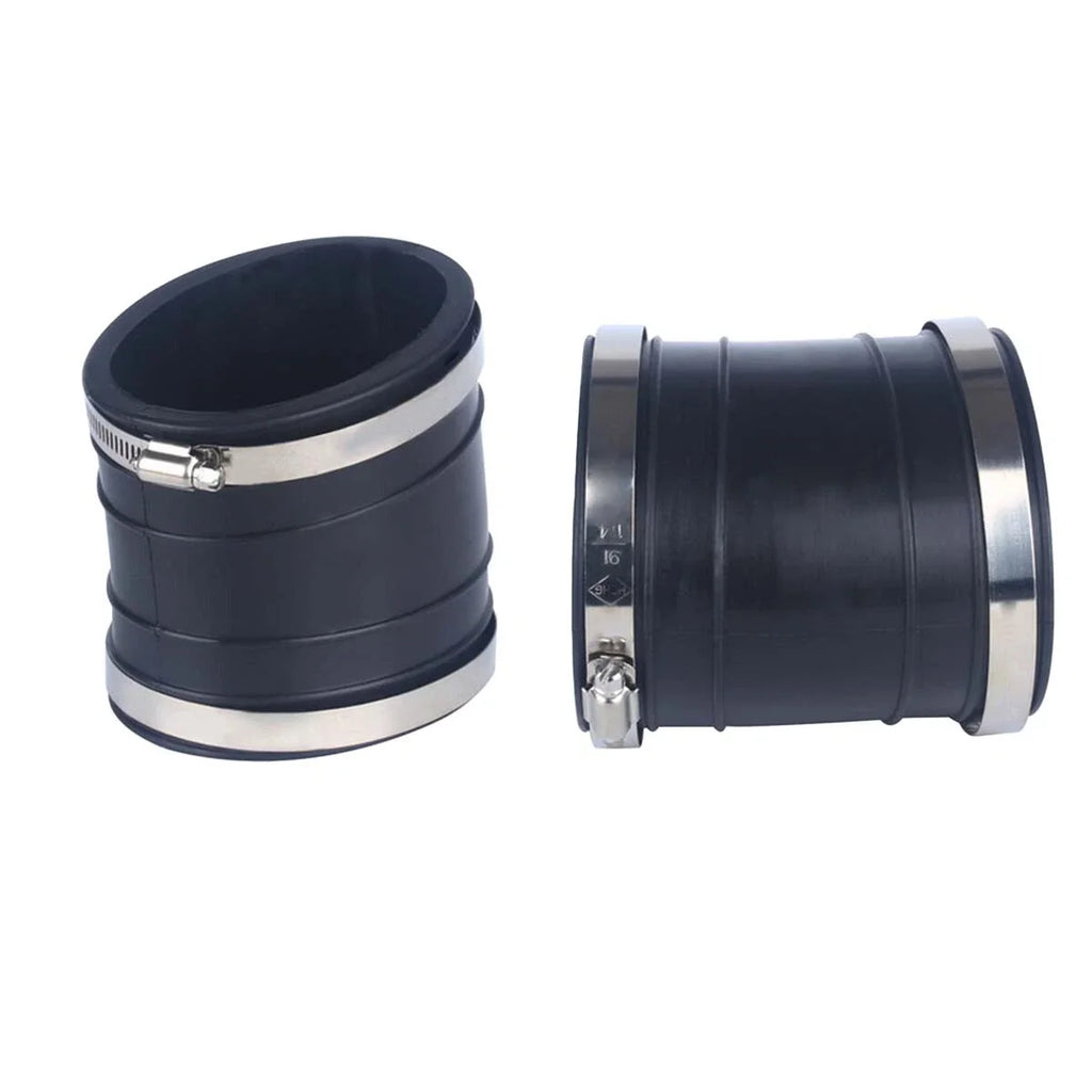 2Pcs Lower Exhaust Bellows for MerCruiser 3.0L/4.3L (1990-2000)