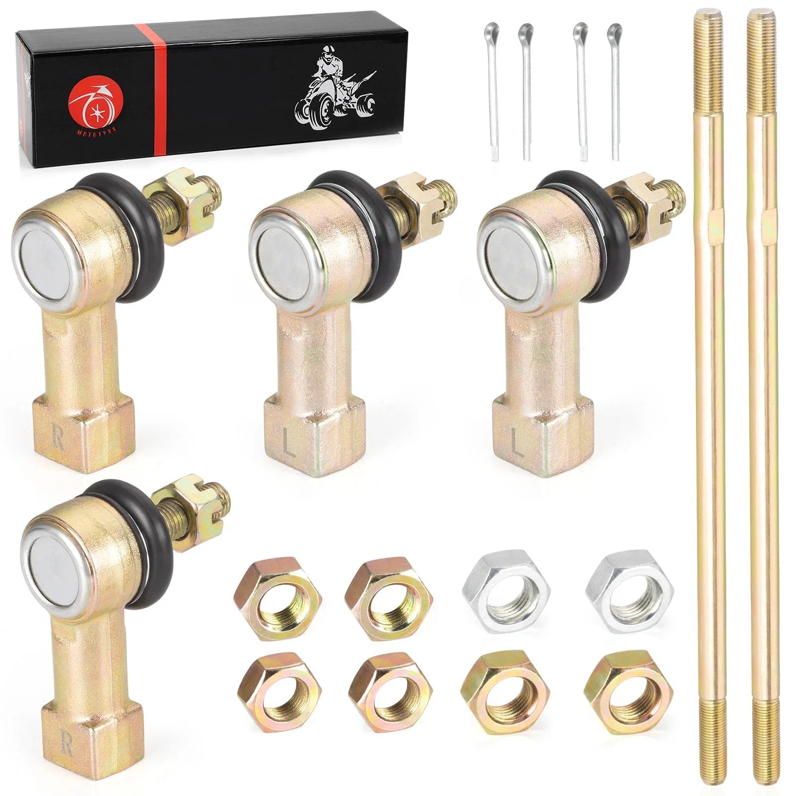 Tie Rod Ends Set for Honda TRX450ER Electric Start / TRX450R Kick Start