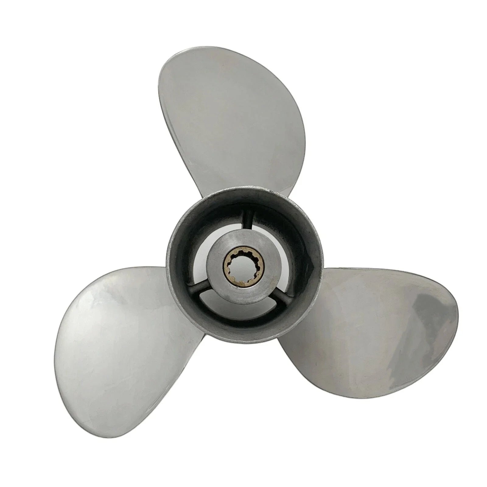 Propeller 9.9x12 for Mercury Outboard 25-30HP Stainless Steel 10 Tooth