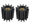 2Pcs Flexible Impeller for Sherwood CEF 500182, Cummins 4019403, 18000K