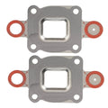 Exhaust Elbow Riser Gasket for MerCruiser 27-864547A02, Dry Joint, Restricted Flow