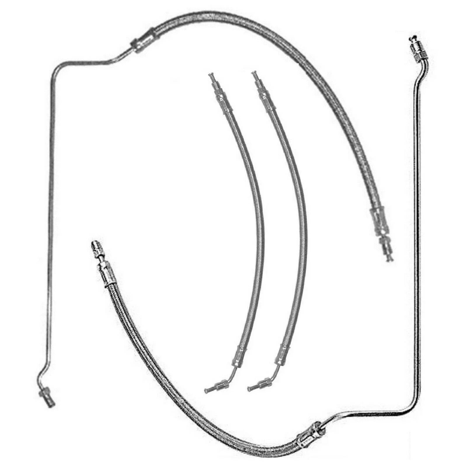 Trim Ram Hydraulic Cylinder Hose for MerCruiser Bravo (1990-2023)