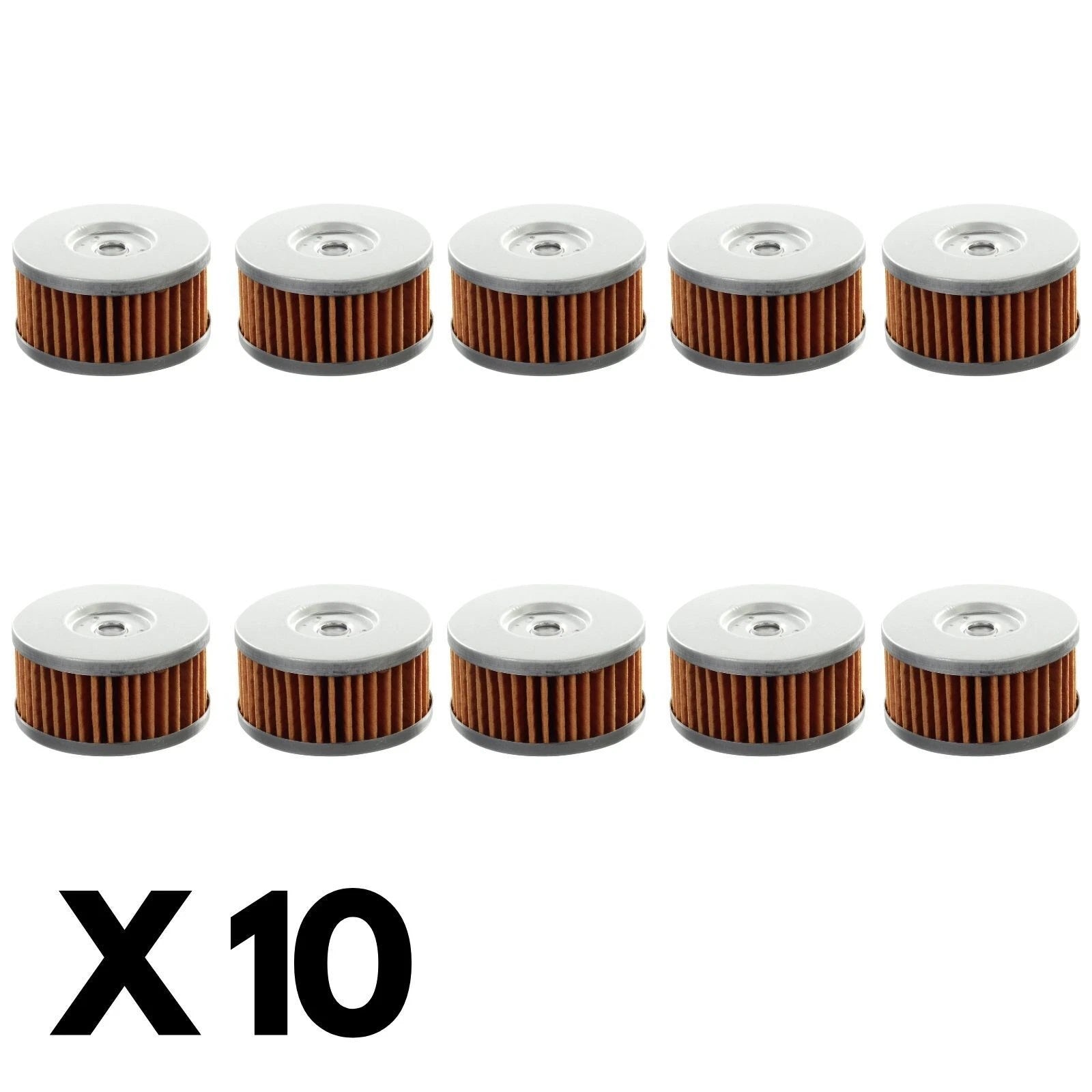 10 Pack Oil Filter for Suzuki GN250 (1997–2007)