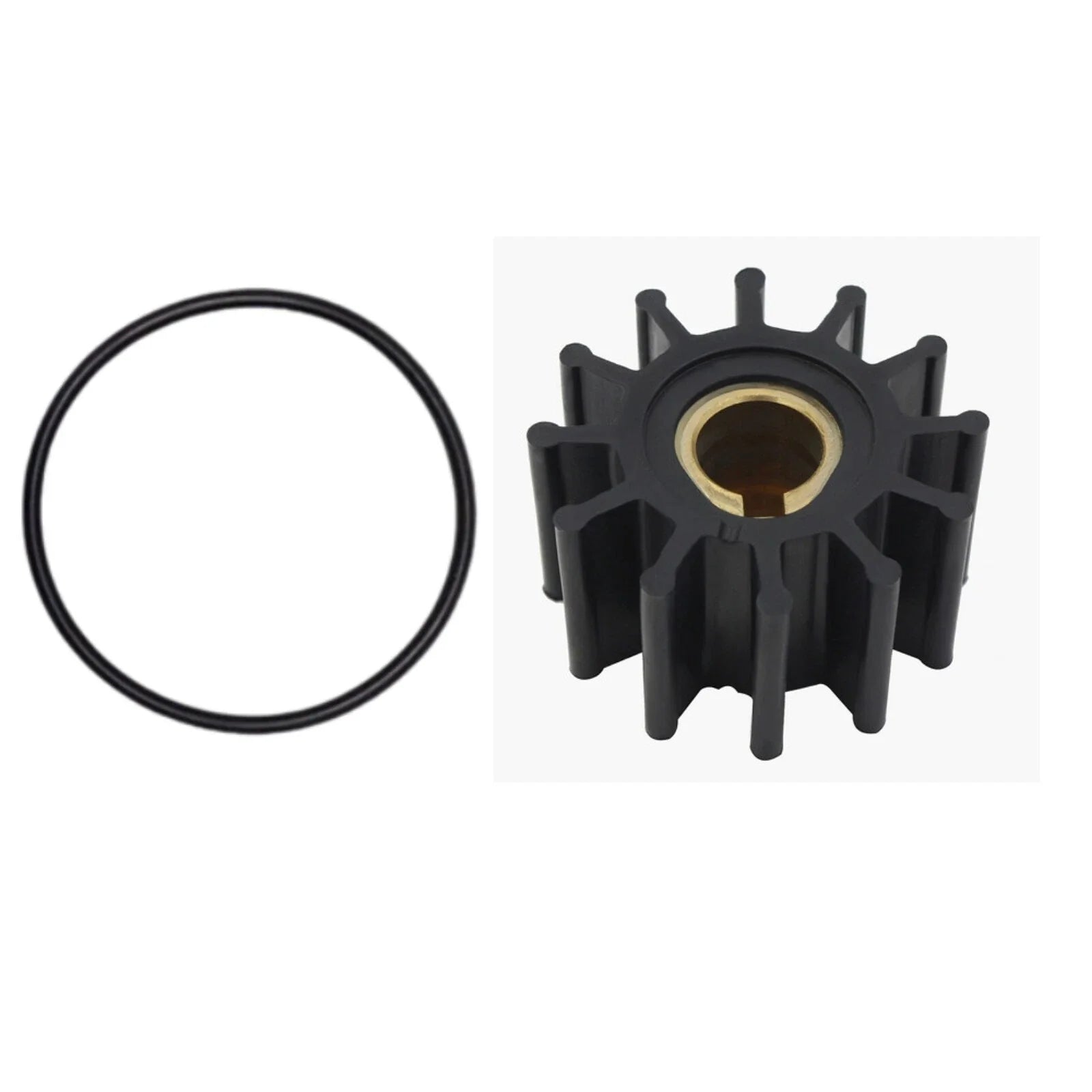 Flexible Impeller & O-Ring for JABSCO, VOLVO 875575-3, 500108, 18-3075