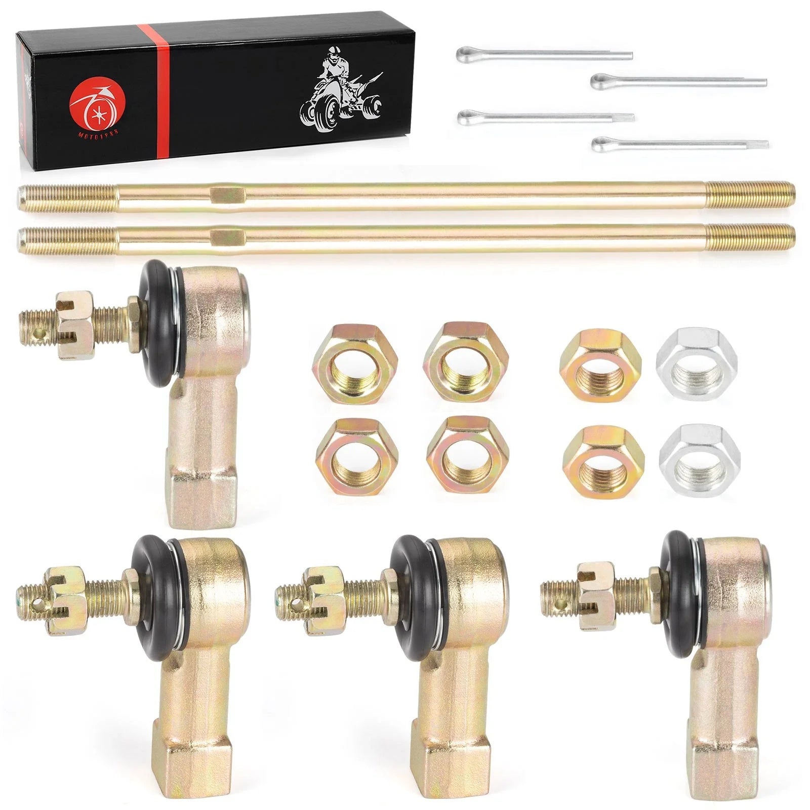 Tie Rod Ends Set for Honda TRX450ER Electric Start / TRX450R Kick Start
