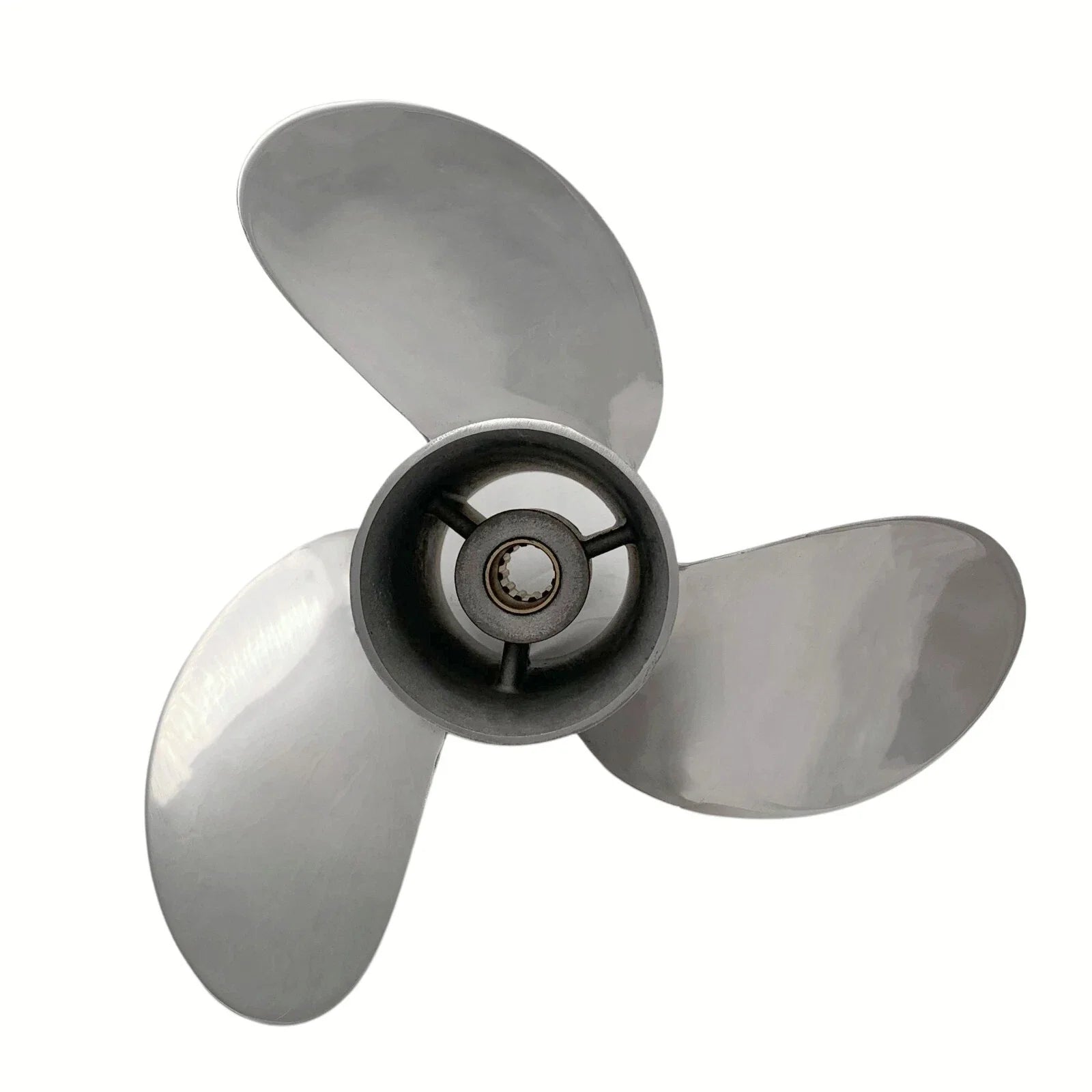 Boat Propeller 8.5x9 for Mercury Outboard 5-6HP Stainless Steel 12 Tooth