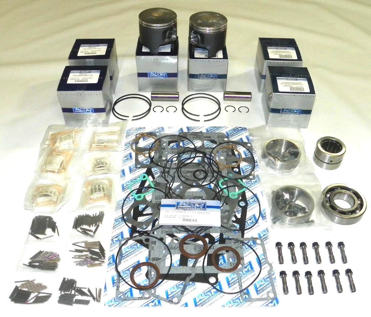 0.020 OVER / Power Head Rebuild for Mercury 90-150 Hp Crossflow