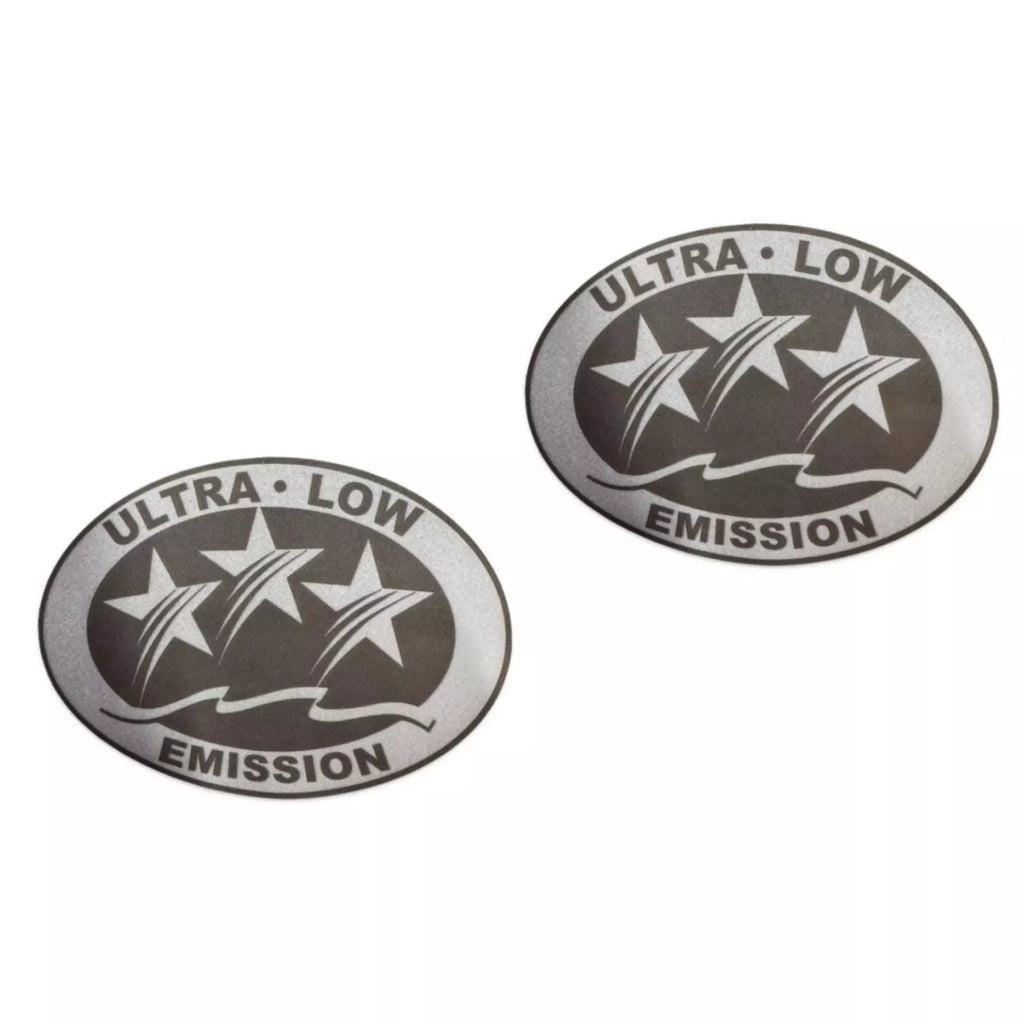 2PCS Ultra Low Emission Sticker Decal for Mercury/Johnson - Light Gray