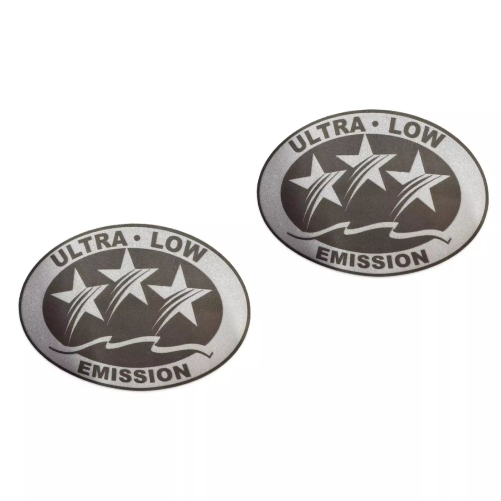 2PCS Ultra Low Emission Sticker Decal for Mercury/Johnson - Light Gray