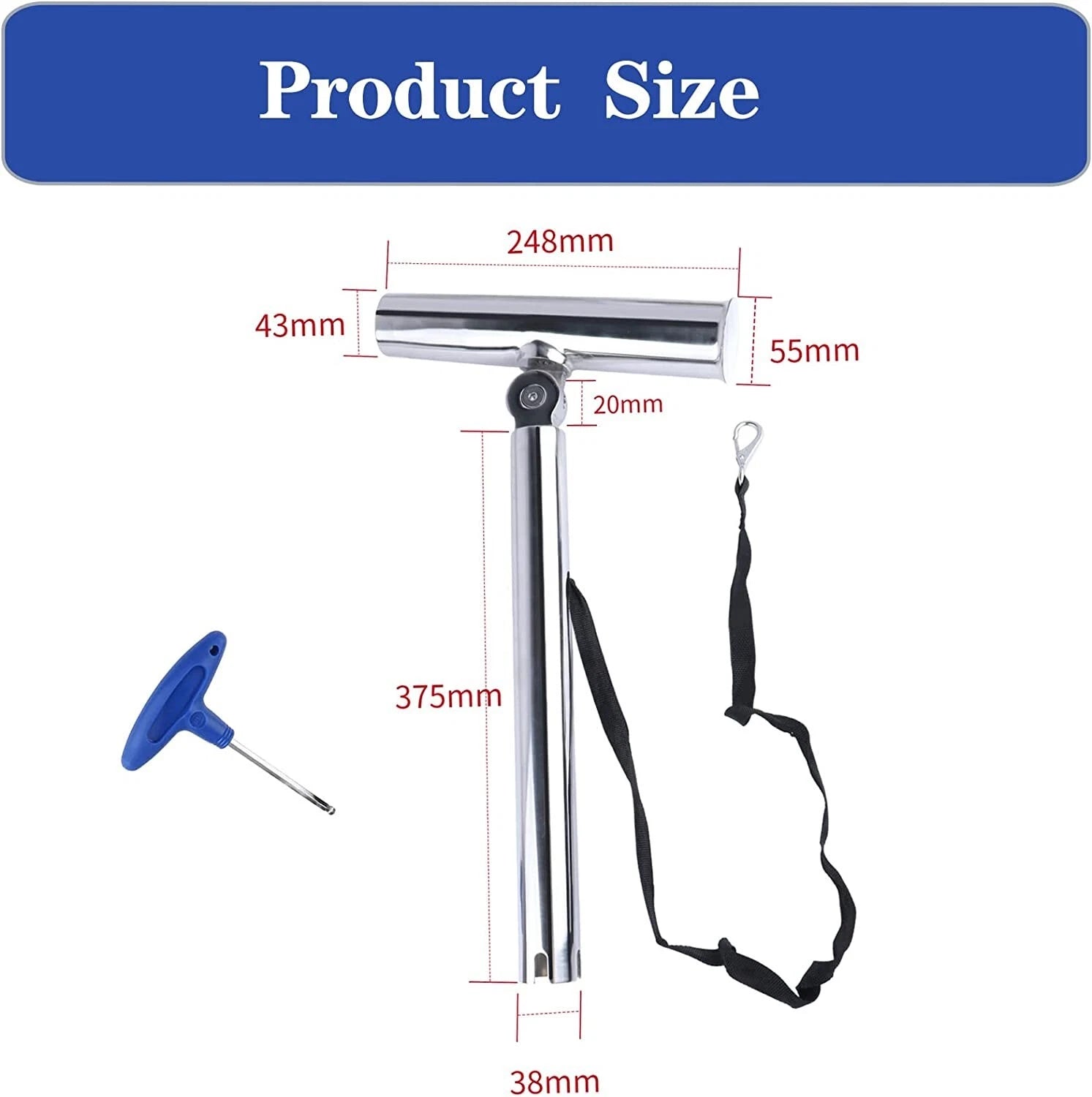 Stainless Steel Fishing Rod Holder for Boat (2020–2023)