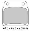 Ferodo Rear Brake Pads for Suzuki KingQuad 450AXi 4WD (2007–2010)
