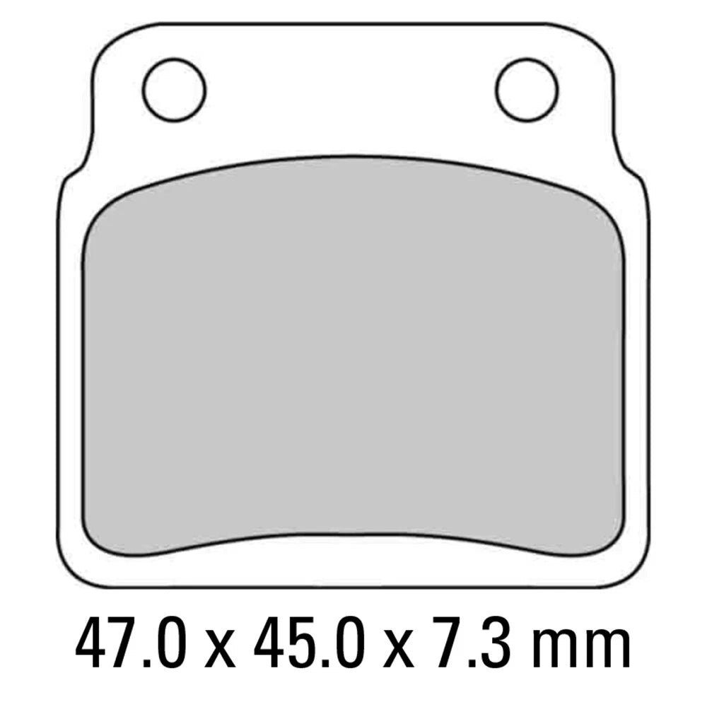 Ferodo Rear Brake Pads for Suzuki KingQuad 450AXi 4WD (2007–2010)