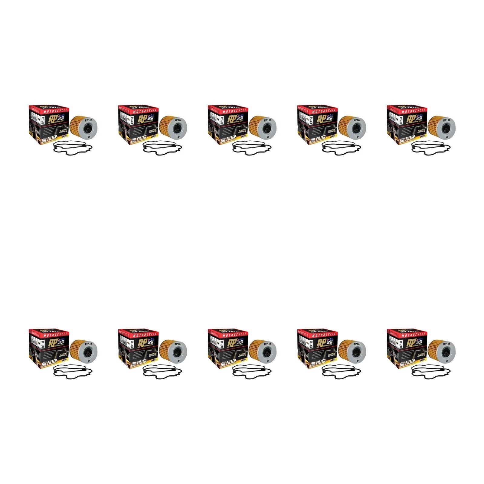10 Pack Oil Filter for Suzuki GSF400 Bandit (1991–1995)