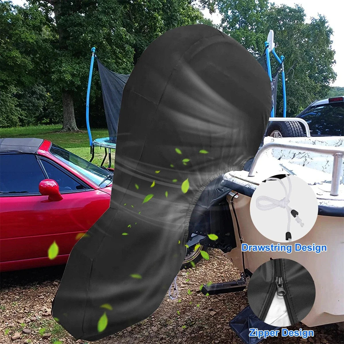Upgraded Heavy Duty Outboard Engine Cover for 20-30HP Motors