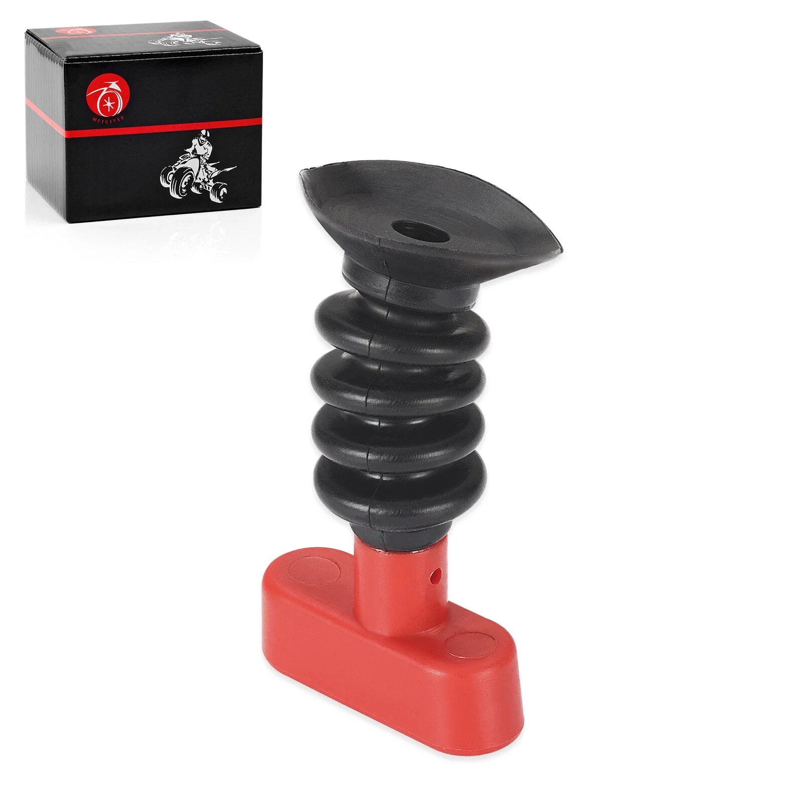 Red T-Handle Pull Lever for Suzuki QuadRunner LT160/LT230GE